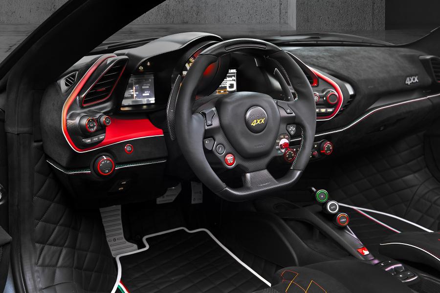 Панель приборов Ferrari 4XX Siracusa Spider by Mansory 2017 года  (фото 4 из 24)